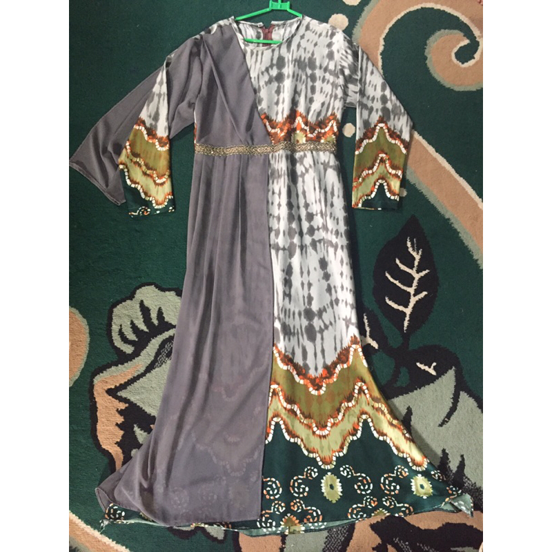 preloved dress batik duyung