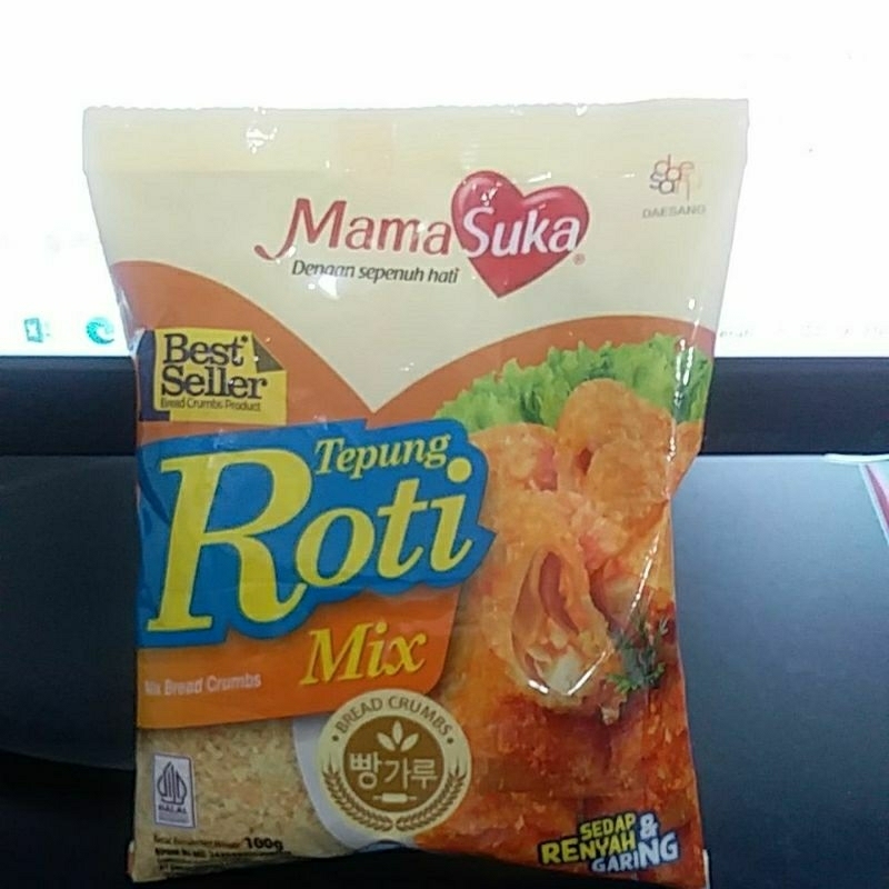 

Mama suka tepung roti mix 100 gram