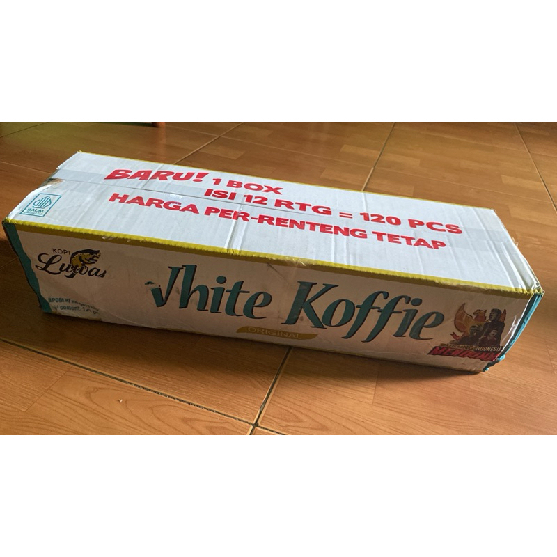 

kopi kapal api - luwak white kopi - rencengan - kartonan