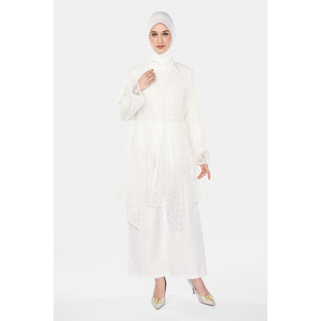 Nada Puspita - Monogram Lace Outer
