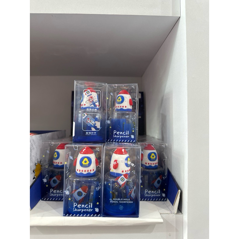 

pensil sharpener rocket pensil anak anak