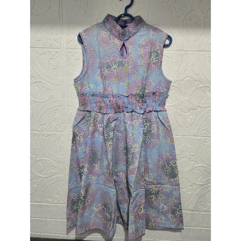 Preloved dress batik keris