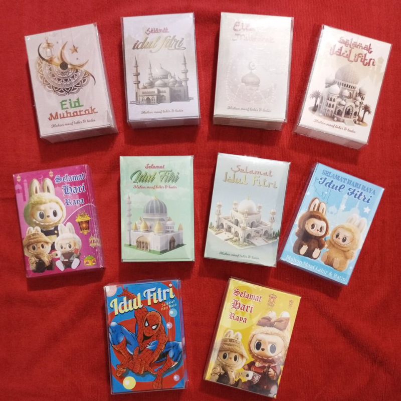 

AMPLOP LEBARAN IDUL FITRI | SATU KOTAK MIKA ISI 50 PCS | HARGA SUPER MURAH