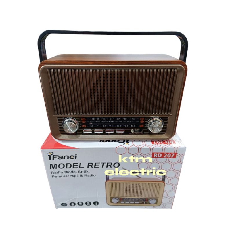 Radio Ifanci model Retro Antik RD-207