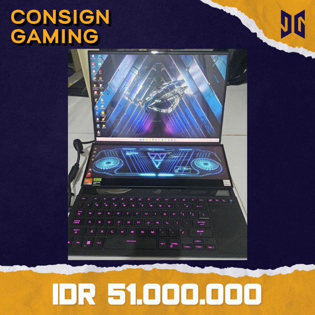 ASUS ROG ZEPHYRUS DUO 16 ( CODE : RJ338 )
