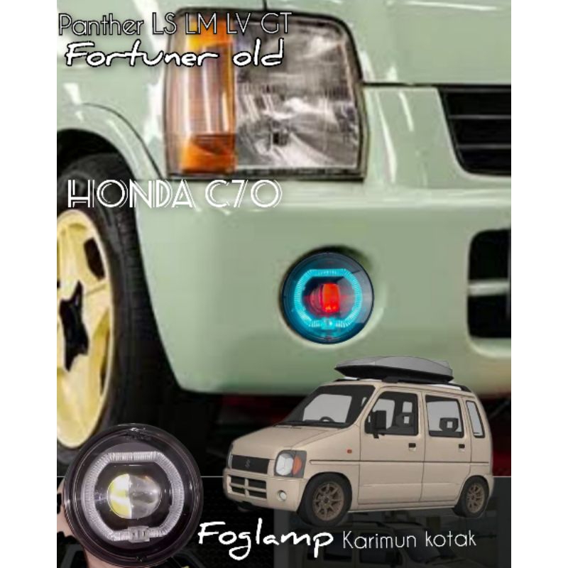 Headlamp biled honda C70 foglampnya panther LS LV LM GT Karimun Kotak maven APV fortuner lama