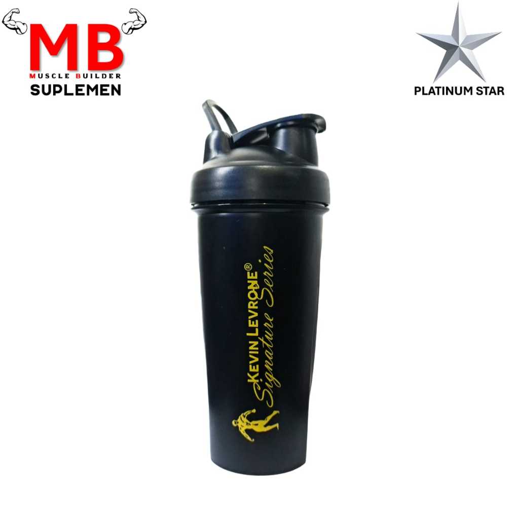 Shaker Kevin Levrone 700 ml Signature Series Botol Air Shake Fitness Fitnes Gym Susu Olahraga Sport 