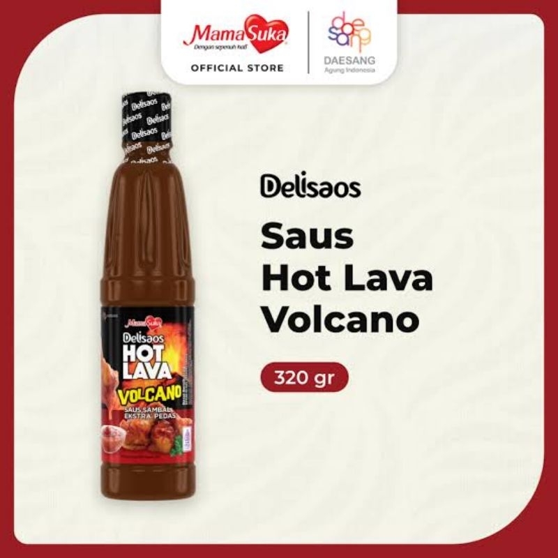 

Delisaos Saos Hot Lava VOLCANO 320gr