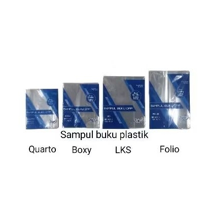 

sampul buku plastik ukuran LKS isi 20 pc ...