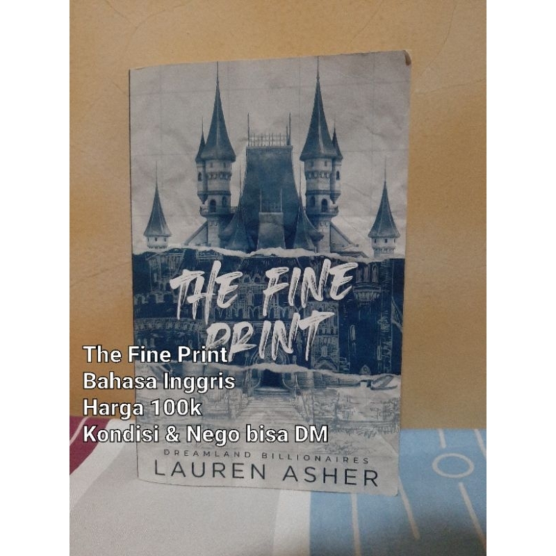 The Fine Print (Preloved)