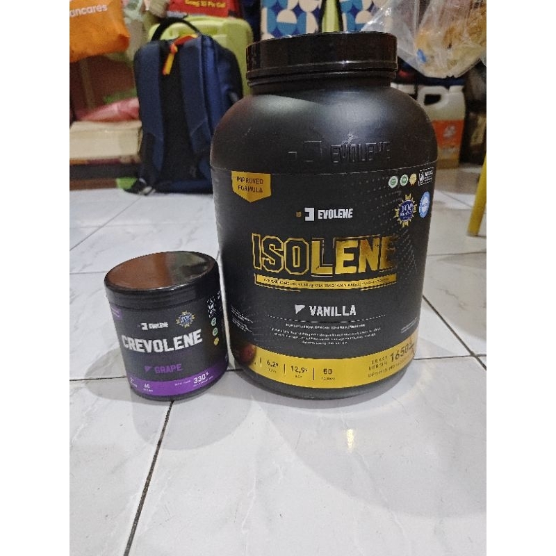 Isolene Bukaan (48 Sachet) + Bonus Crevolene Grape 30 sajian
