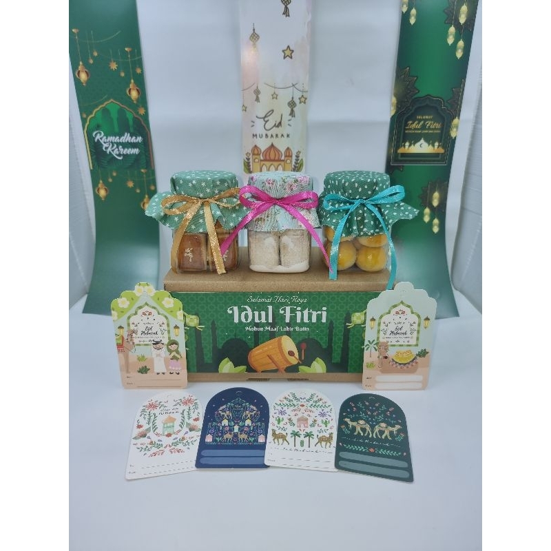 

Hampers Mini Homemade Premium Idul Fitri / Kue Kering Idul Fitri
