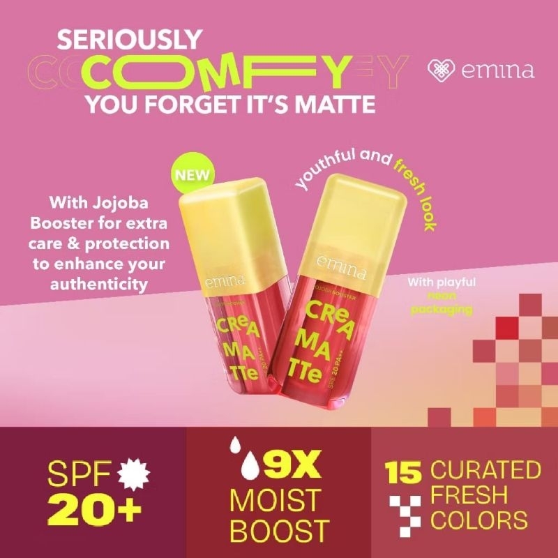 EMINA Emina - Emina Creamatte Lip Cream - Lip Cream Matte Emina