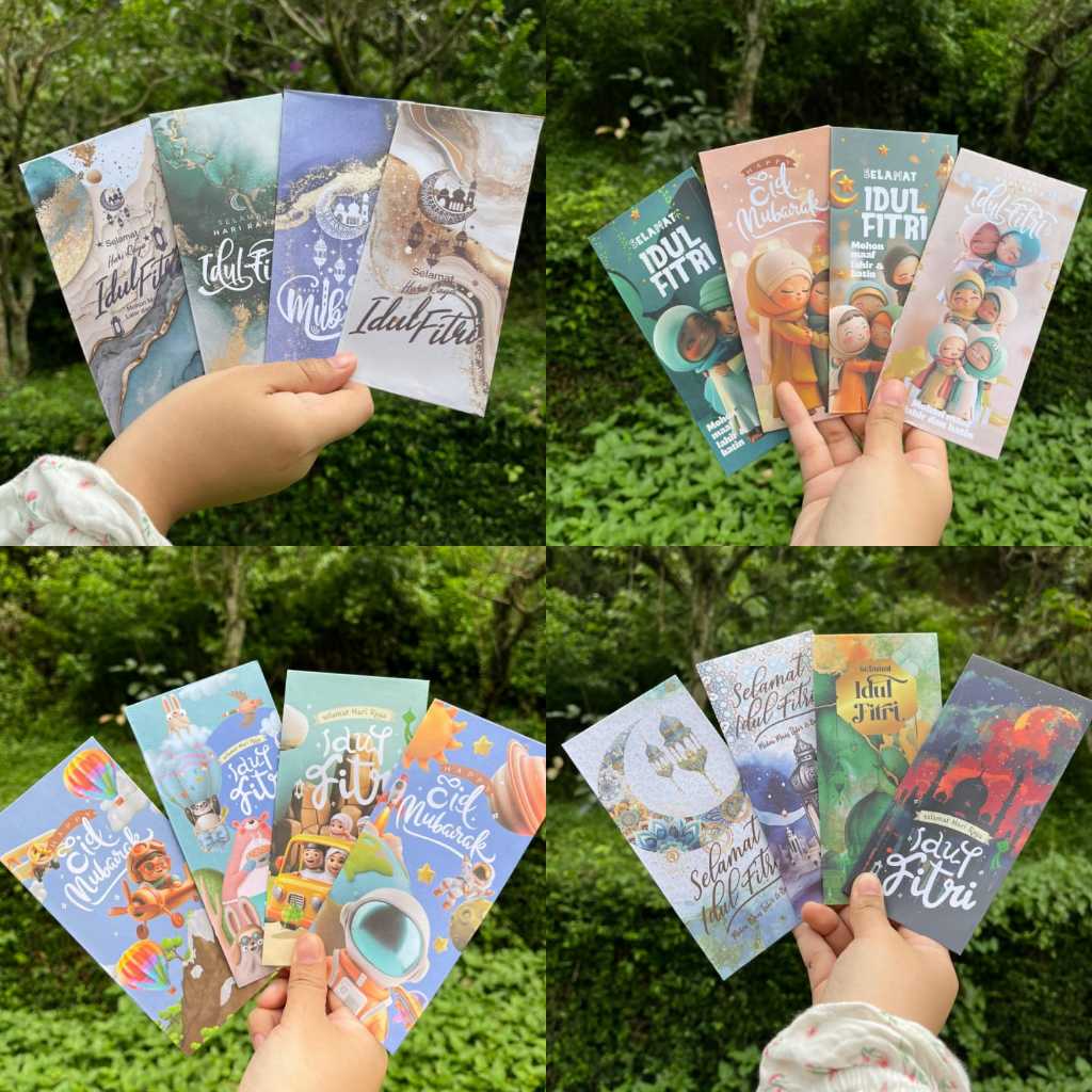 

[EDISI LEBARAN] Amplop lebaran isi 10 pcs (150gsm/200gsm)