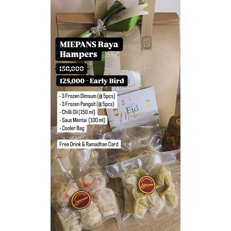 HAMPERS PANGSIT & DIMSUM FROZEN