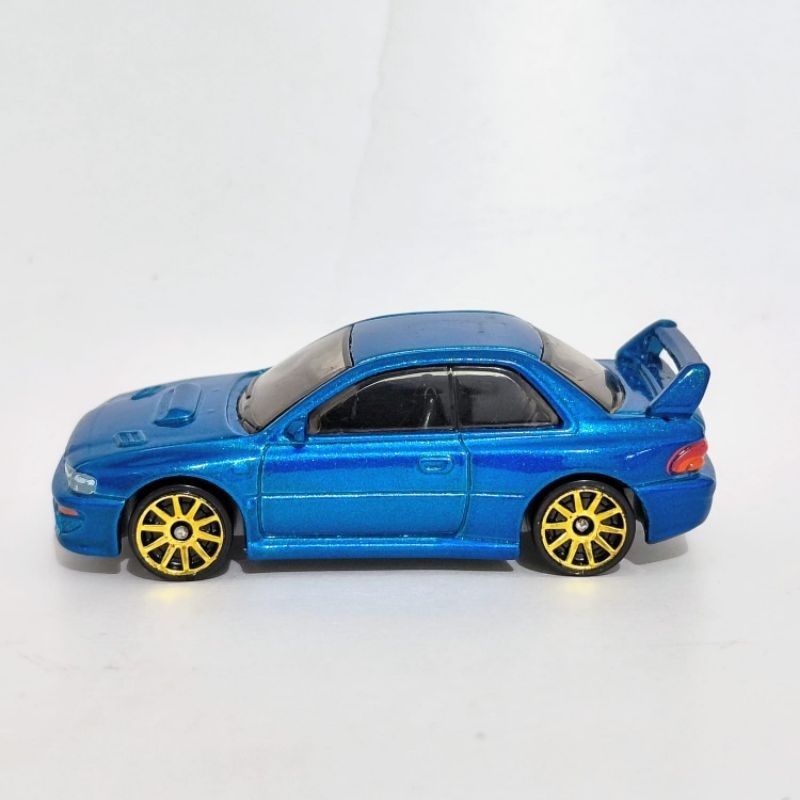 Hot wheels Subaru impresa blue loose