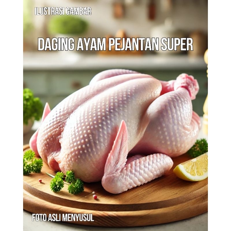 

AYAM PEJANTAN SUPER FRESH 3-4KG | SIAP POTONG & KIRIM | COD & GRATIS ONGKIR