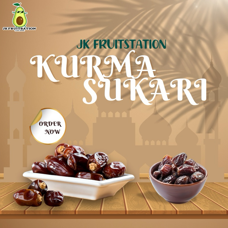 

Kurma Sukkari Al Qassim 1kg.