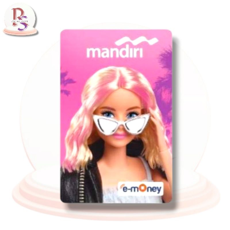 KARTU ETOLL EMONEY MANDIRI EDISI BARBIE - BARBIE GIRL