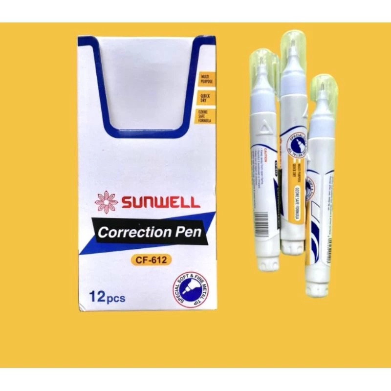 

CORRECTION PEN CAIR CF-612 SUNWELL/ TIPE X CAIR
