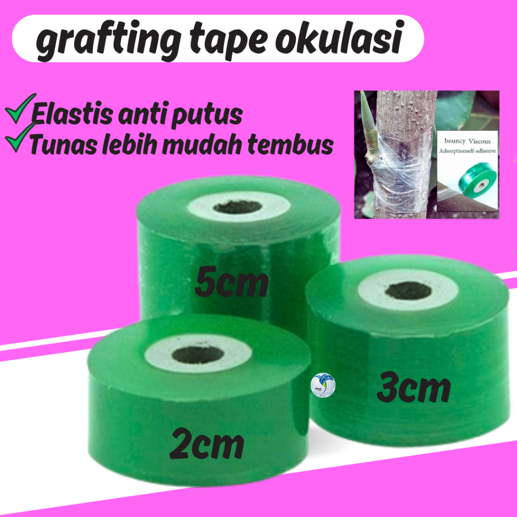 Grafting Tape 5 Cm 3 cm 2 cm Grafting Tape Okulasi Tanaman Cangkok Plastik Sambung Pucuk