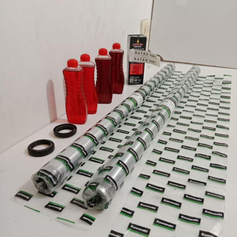 shock as sok depan klx 150 klx 150 klx 150 klx 150 sok sil oli 4btl tutup derat original