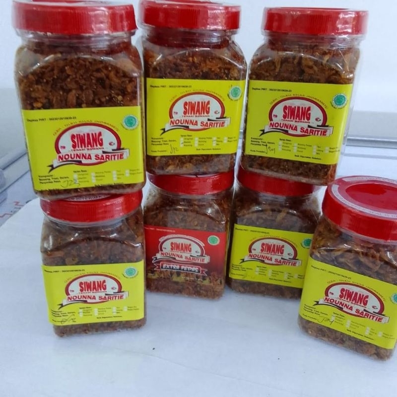 

LAKU Siwang Terasi Bawang Nounna Saritie Khas Indramayu Lauk Makan