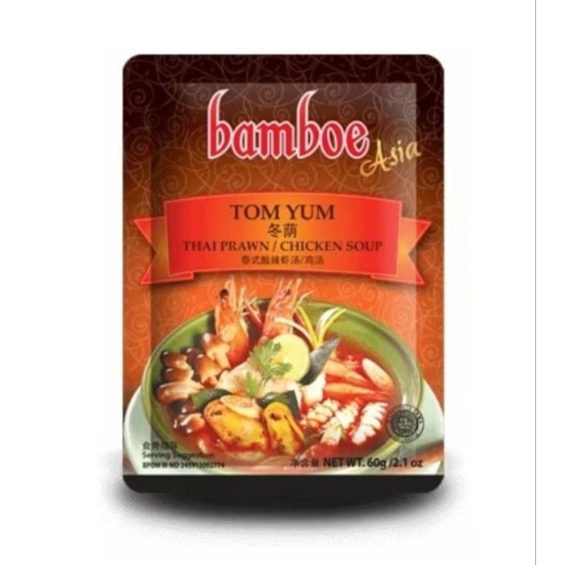 

bumbu bamboe tom yum asia food