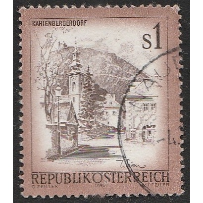 

A 11600 SATU BUAH PRANGKO AUSTRIA NOMINAL 1 SCHILLING TEMA KAHLENBERGERDORF DEGAN KONDISI SUDAH ADA CAP