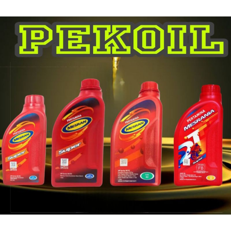 OIL OLI MOTOR PERTAMINA MESRAN SEMUA VARIAN