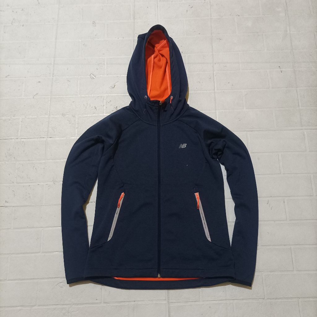 Jaket tracktop second new balance windproof