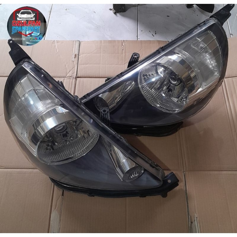 headlamp honda jazz fit gd3 hid