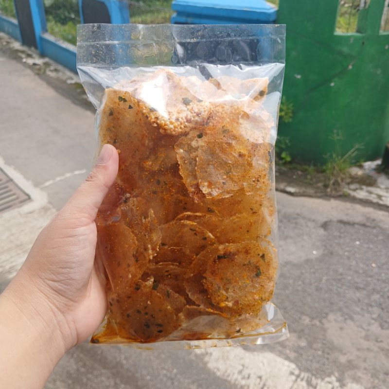 

Keripkk Kaca / Kirca pedas Daun jeruk 1kg