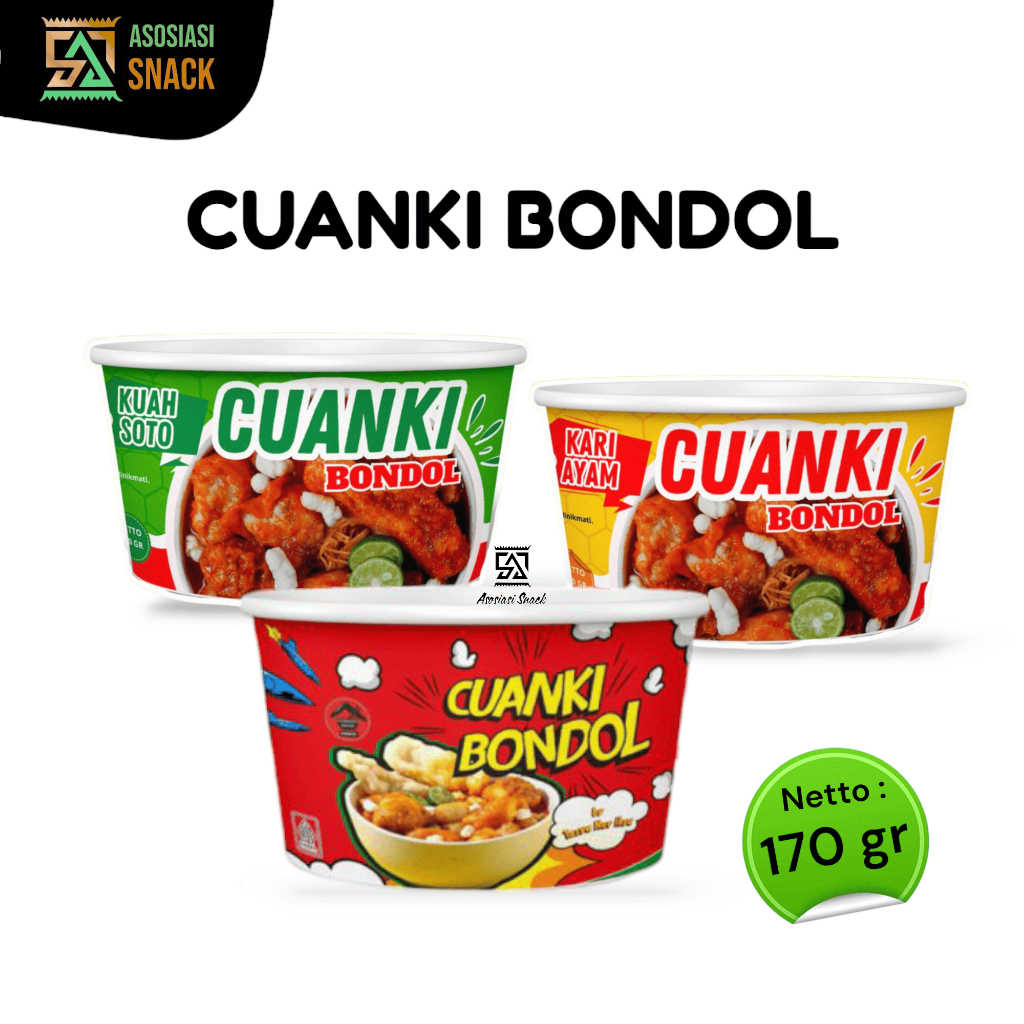 

CUANKI KULINER BONDOL seblak baso aci gurih pedas