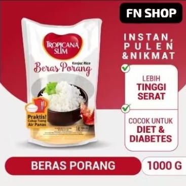 

Best Promo Tropicanaslim Beras Porang 1 Kg - Beras Porang Instan, pulen, dan sangat cocok untuk diet