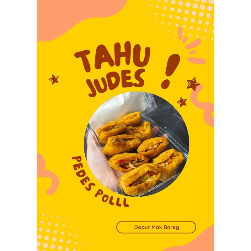 

TAHU JUDES ISI 8 PCS // GRATIS TEPUNG // MEDAN // HANYA PENGIRIMAN INSTAN