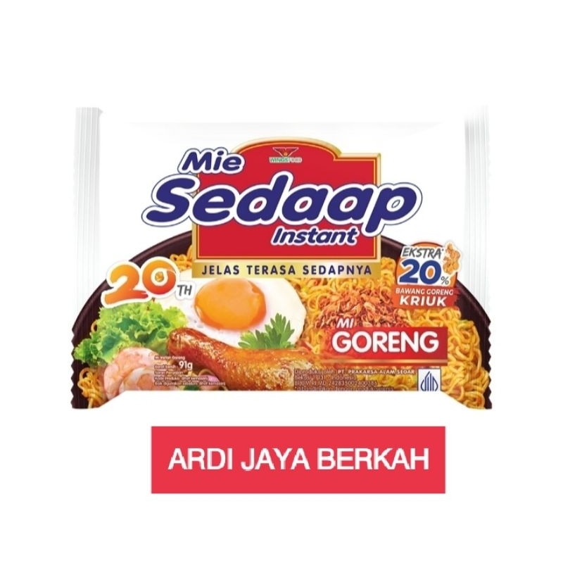 

Mie Sedaap Goreng 91g