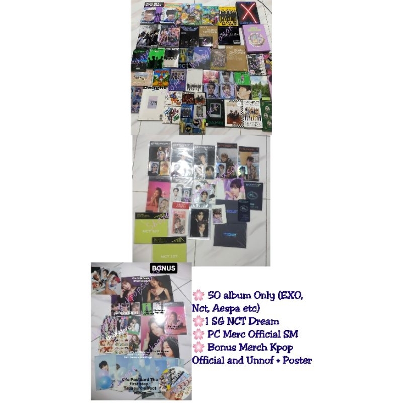 BACA DESC  Jual Rugi Album Kpop Bulk/Bisa Satuan Album Only, Merchandise Official Bonus Juga Ready M