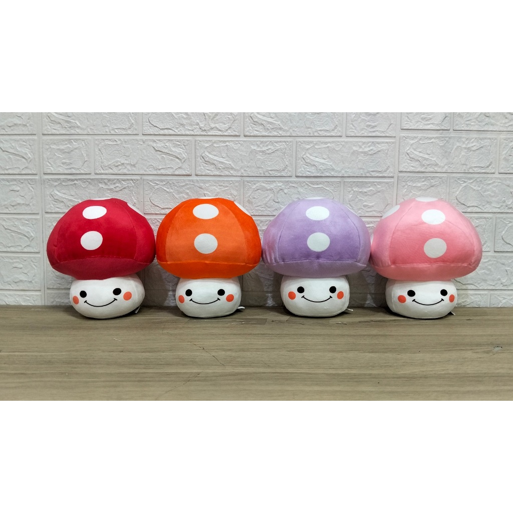 Boneka Jamur Kawaii - Boneka Jamur Mini Imut