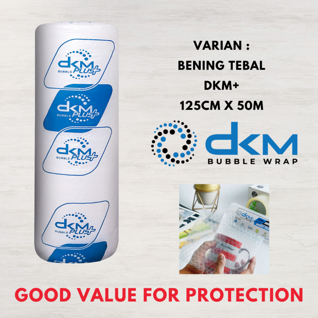 

tAe RUSFET DKM+ BUBBLE WRAP ROLL 125cm x 50m