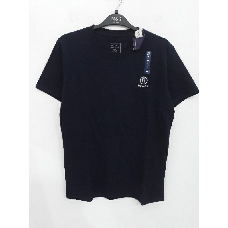 Kaos Pendek Polos Cowok Dewasa Nevada matahari