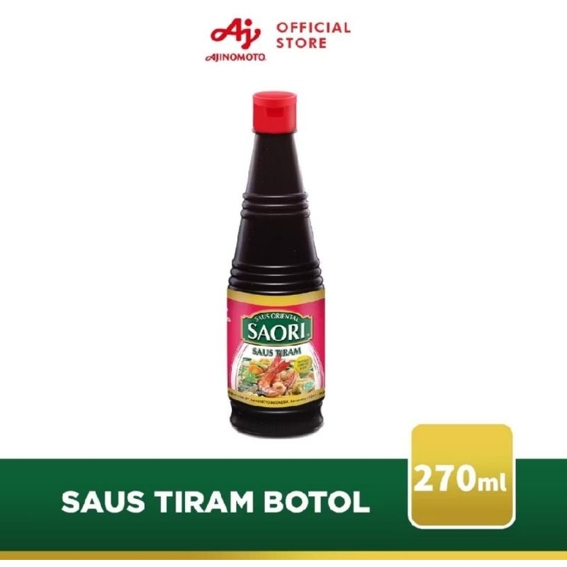 

Saori Saus Tiram Botol 270ml