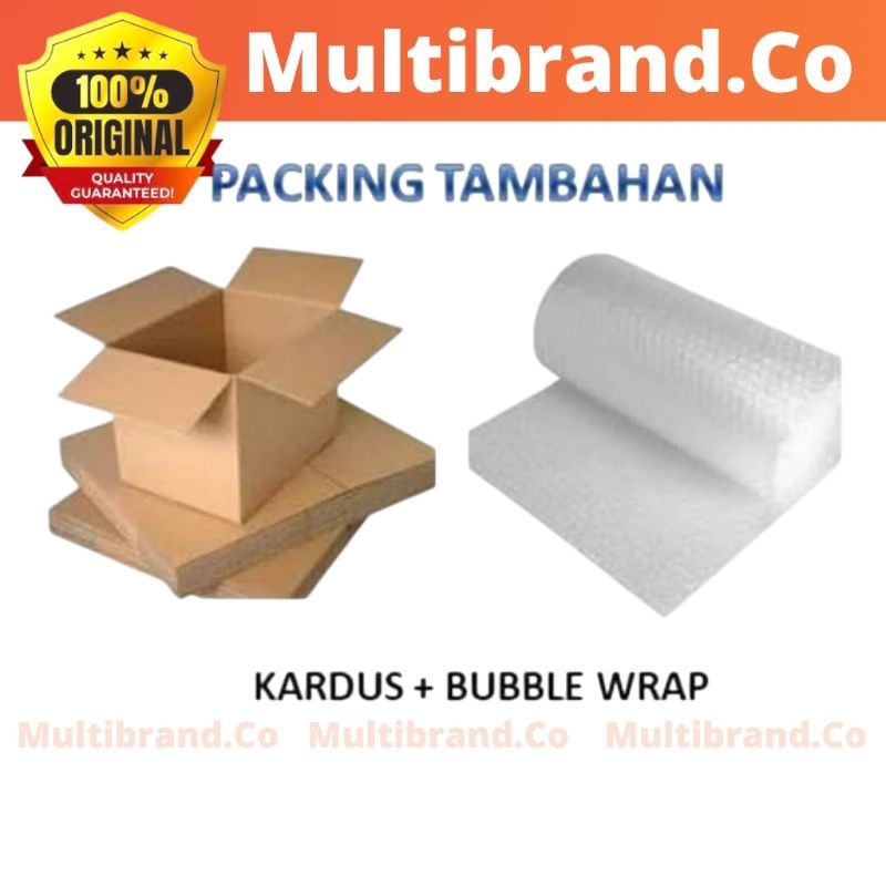 

EXTRA PACKING KARDUS DAN BUBBLE WRAP
