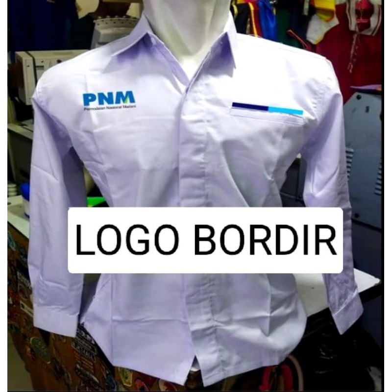 kemeja bordir terbaru PNM seragam PNM pdh PNM seragam kerja PNM kemeja kerja PNM pakaian dinas PNM