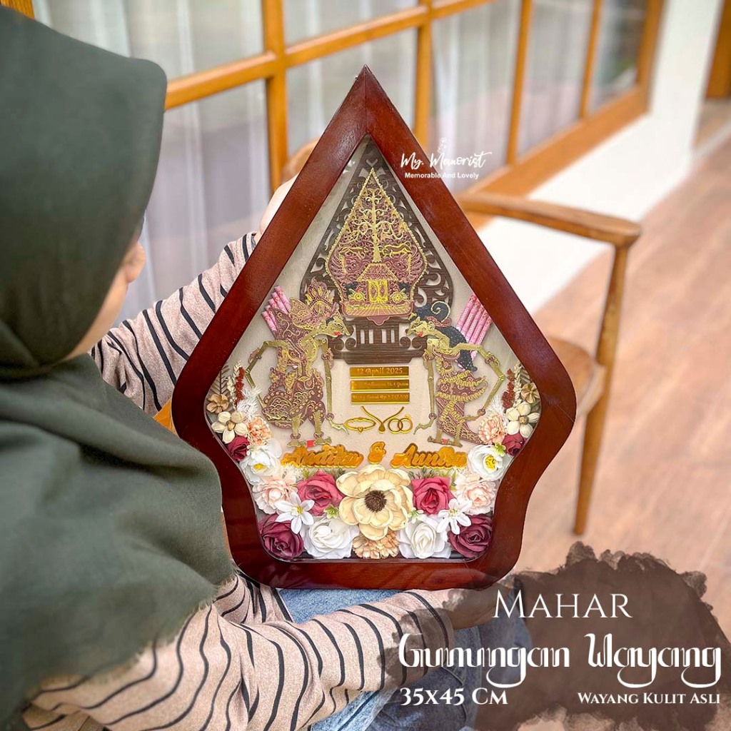 Mahar Gunungan Aksara Wayang Kulit