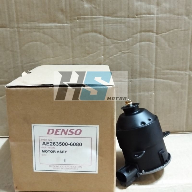 MOTOR FAN RADIATOR / KIPAS RADIATOR AVANZA RUSH XENIA TERIOS GRANDMAX AE263500-6080 / 263500-6080 DE