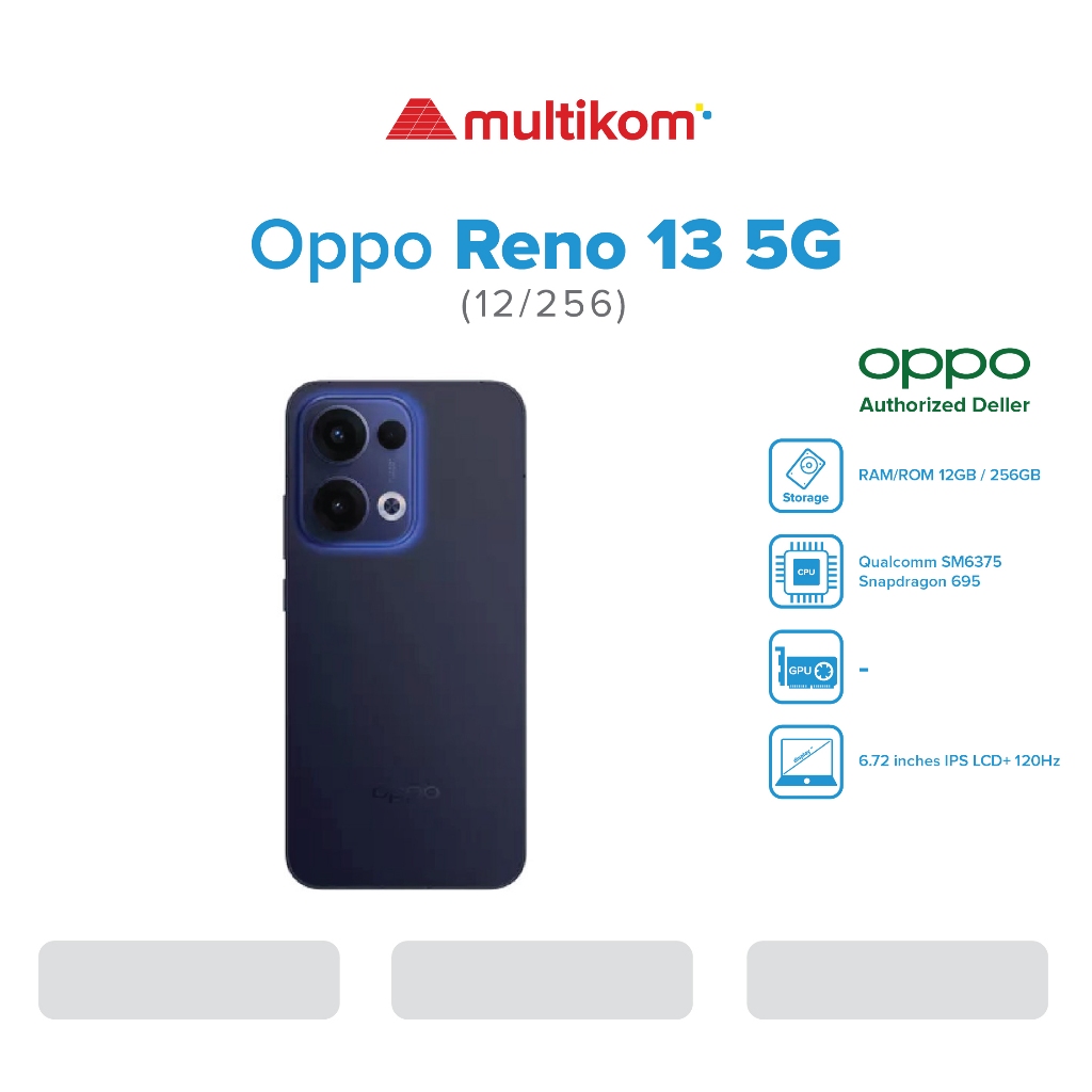 OPPO Reno 13 5G 12/256 GB Reno 13 RAM 12GB ROM 256GB Garansi Resmi