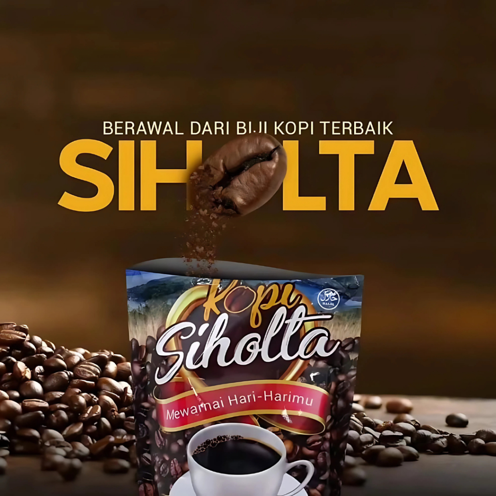 

Kopi Arabika Robusta 250gr Merk Siholta Khas Sumatra Utara