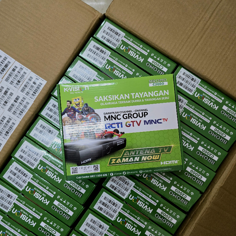 Receiver Parabola K-Vision Bromo C2000 ( C Band / Ku Band )