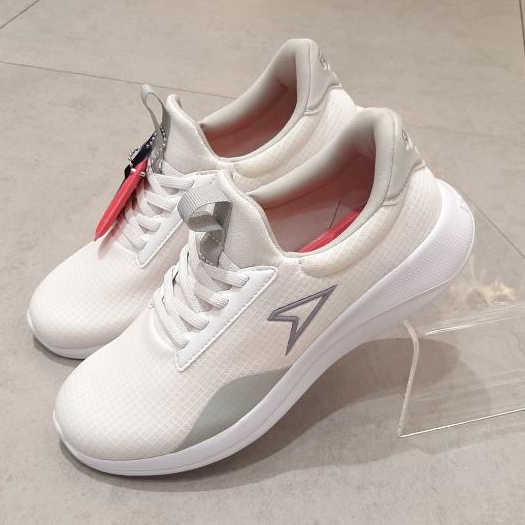 Bata Sepatu Sneakers Wanita Slip On POWER N-WALK LITE Memory Foam White